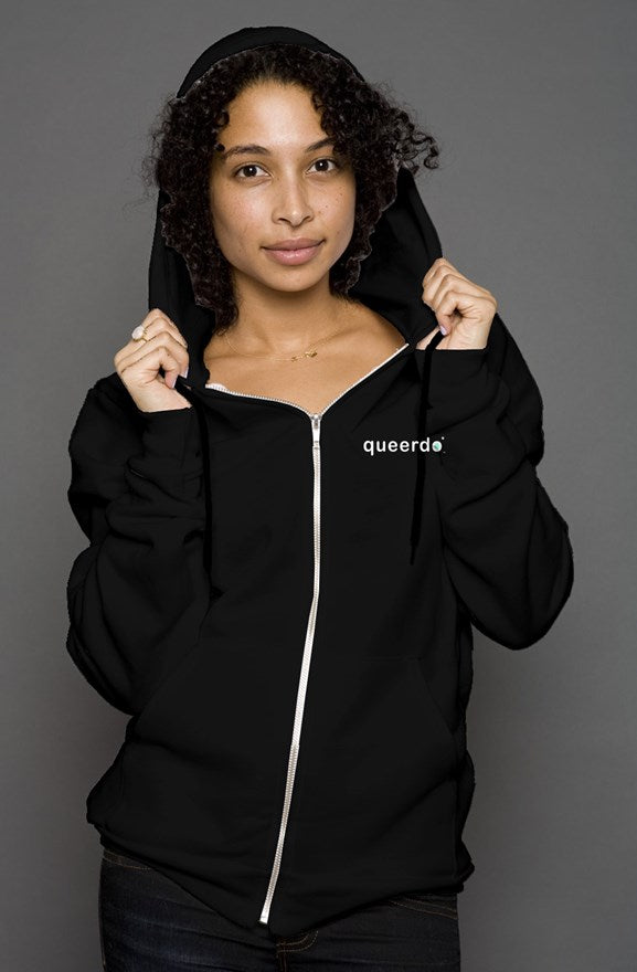 unisex zip hoody